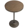 Lumisource Dakota Adjustable Bar / Dinette Table in Antique and Brown BT-DAK AN+BN